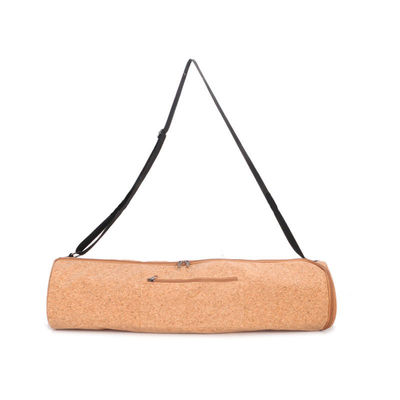 Etiqueta de madeira natural 70×17cm de Cork Yoga Mat Bag Private do equipamento da aptidão
