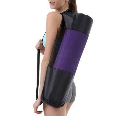 Equipamento portátil da aptidão da ioga de pano de Oxford, ioga Mat Bag do ombro do comprimento de 65cm