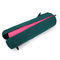 ioga Mat Bag Regular Color da forma do zíper da lona do algodão de 70×14cm
