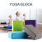 halterofilismo EVA Foam Yoga Blocks Metal D Ring Strap de 23x15x7.5cm