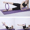 barra cor-de-rosa roxa de Ring With Hip Muscle Trainer Pilates da ioga de 94cm Pilates