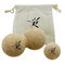 Cork Massage Ball natural flexível macio, madeira colore grande Cork Ball