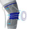 Apoio ajustável do joelho do envoltório macio da aptidão da formação transversal da tela