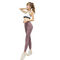 calças altas da ioga da cintura do Spandex 200g de nylon com bolsos S M L