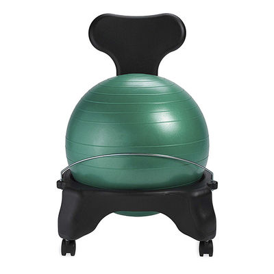 Equipamento da aptidão da ioga de 66*53*75CM, cadeira traseira da bola do equilíbrio do escritório domiciliário do apoio