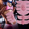 Equipamento cor-de-rosa preto da aptidão da casa, Stimulator do músculo abdominal do ABS
