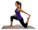 Apoio de pouco peso da esteira do joelho da ioga do apoio do treinamento do gesto da ioga do plutônio de 20MM