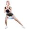 Faixas naturais da resistência do elástico 60cm da força do exercício do Gym do látex para o treinamento de Crossfit da ioga da aptidão